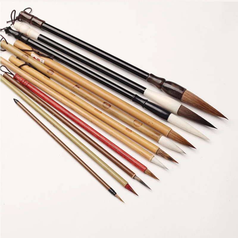 

Chinese Painting Brush Set Multiple Hair Brush Landscape Flower Bird Drawing Brushes Calligraphy Writing Brush Pen Caligraphy