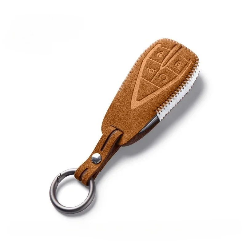 

Подходит для Changan Oshan X5 X5plus Z6, замшевый чехол для дистанционного ключа автомобиля, доступно несколько стилей и цветов