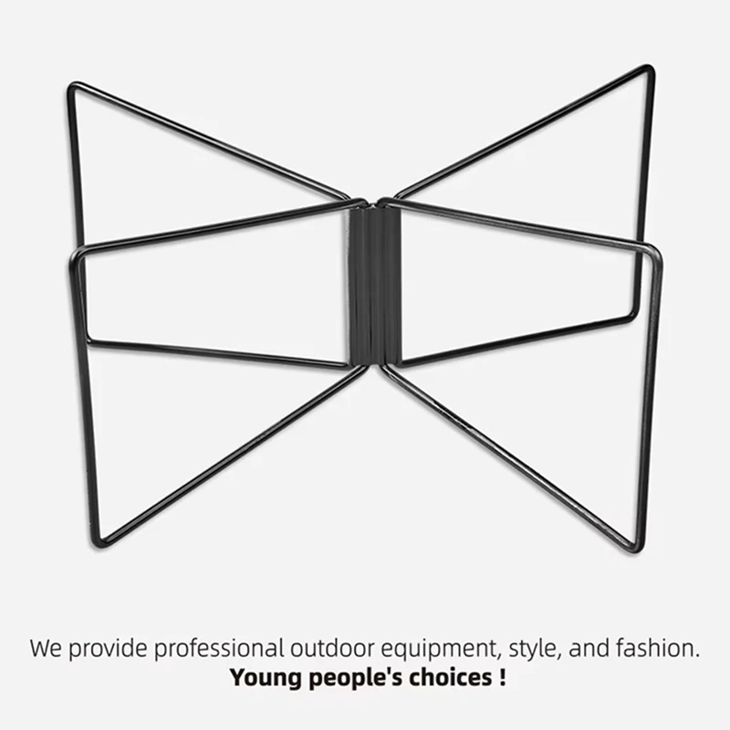 

Portable Camping Cooler Box Stand, Aluminum Alloy Ice Box Holder, Outdoor Folding Cool Box Shelf For Camping Supplies