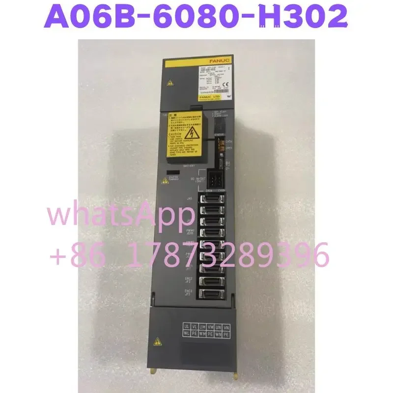

Second-hand A06B-6080-H302 A06B 6080 H302 Servo Drive Tested OK