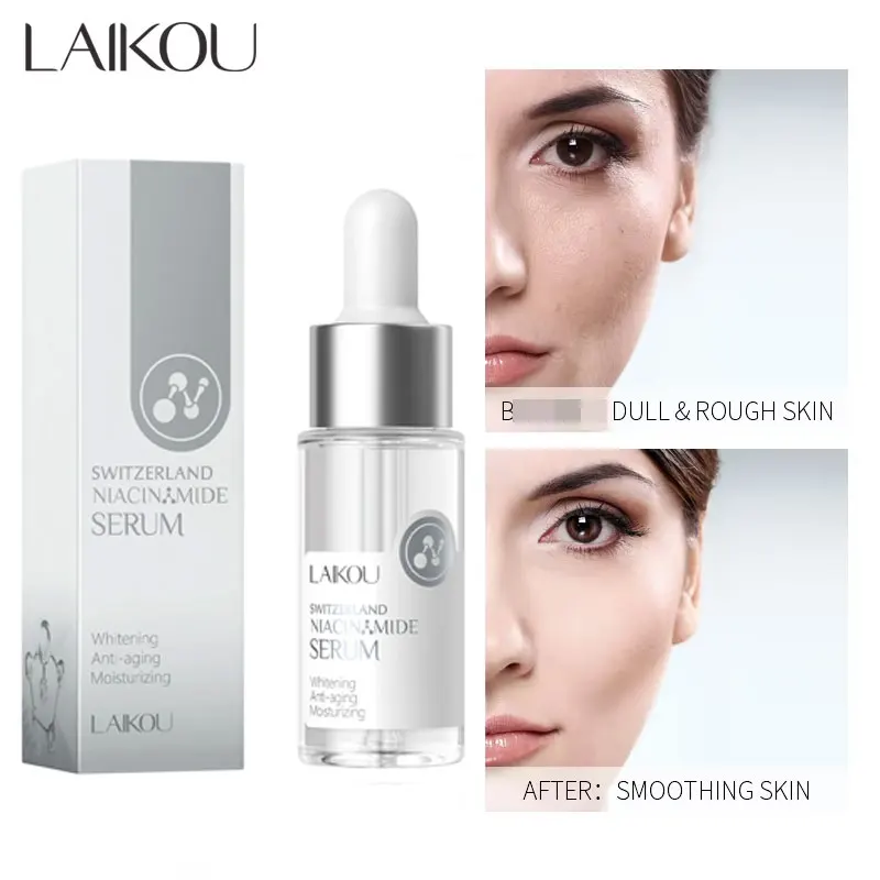 LAIKOU Switzerland Niacinamide Essence 17ml Whitening / Anti-aging / Moisturizing and Hydrating Skin Care Products
