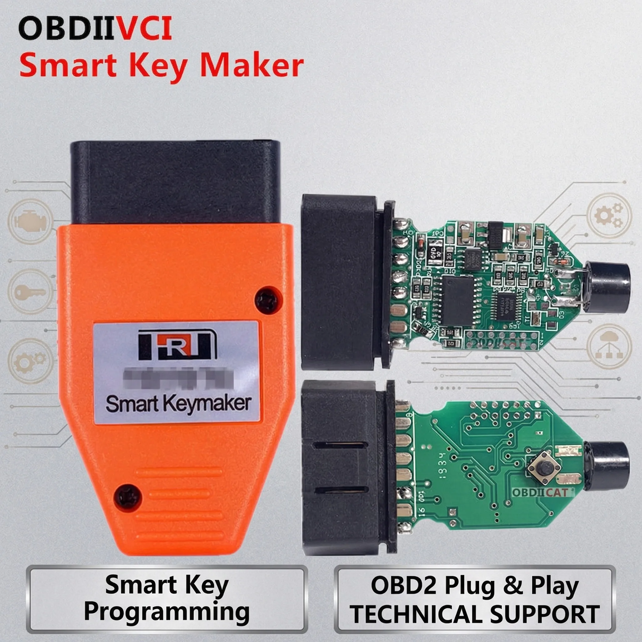 Top Selling Keymaker OBD For 4D Chip OBD Key Programmer For Toyota Smart Key Maker (Support To---yo--ta Lex--us Smart Key)