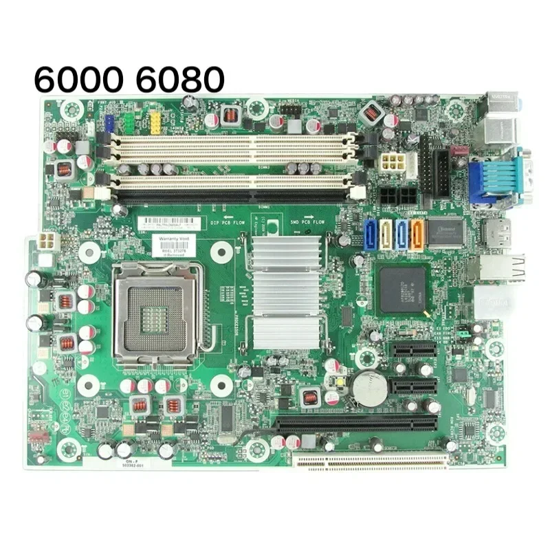 531965-001 For HP Compaq 6000 6080 PRO Motherboard 503362-001 503363-000 Mainboard 100% Tested OK Fully Work Free Shipping