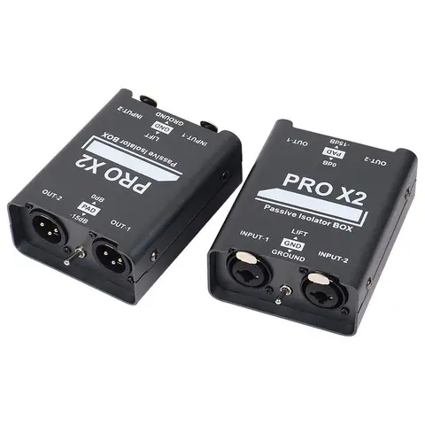 Professional audio isolator audio current sound noise common ground noise reduction anti-interference filter
