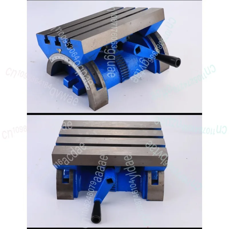 

7 Inch Adjustable Angle Worktable, Tiltable Angle Platform, Milling Machine, Drilling Machine Worktable