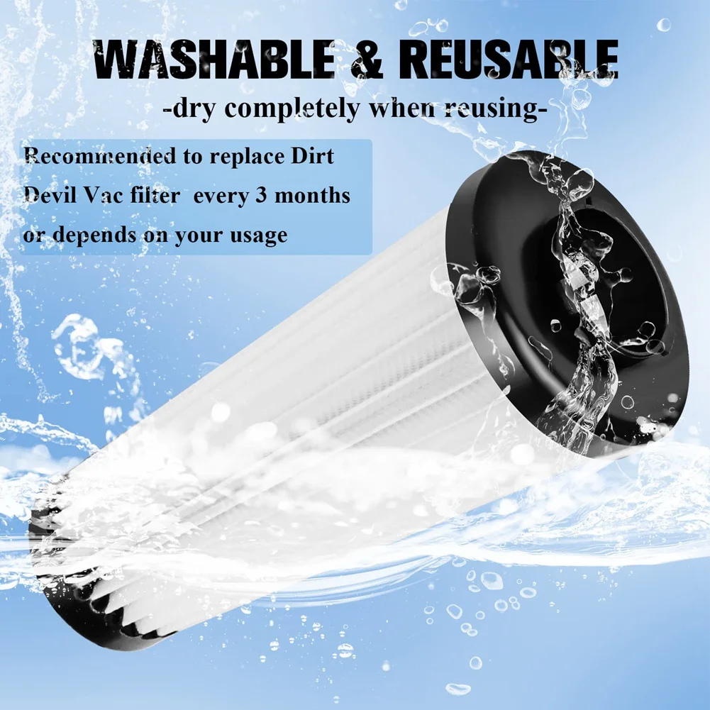 F112 تصفية استبدال فلتر HEPA للأوساخ الشيطان F112 UD20124 UD70187 ملحقات المكنسة الكهربائية يستبدل AD47936