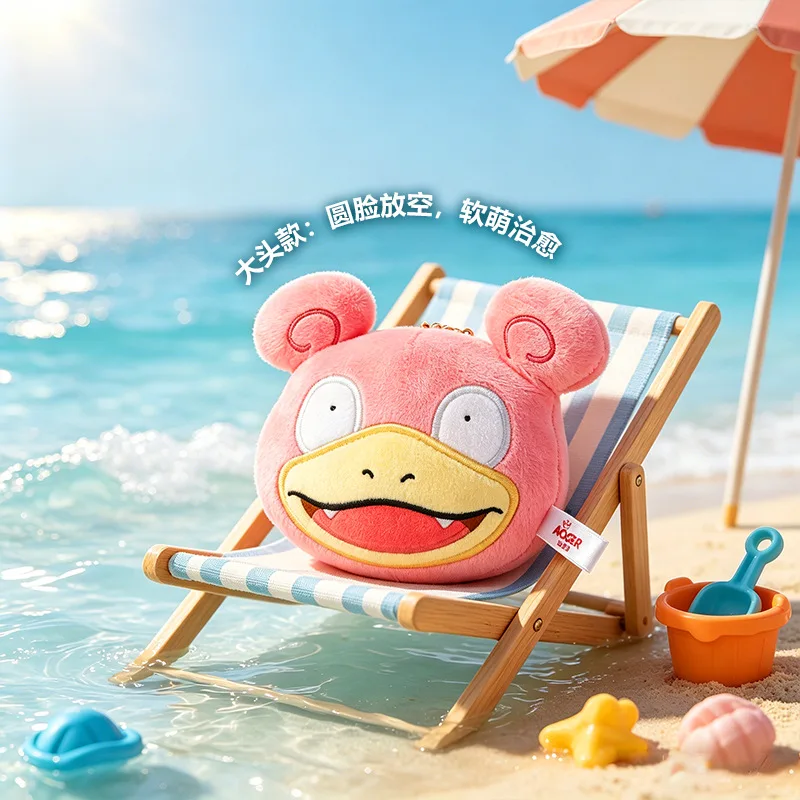 Kawaii Lying Silly Plush Keychain Soft and Fluffy Pokemon Filled Pendant Anime Fan Collectible Gift