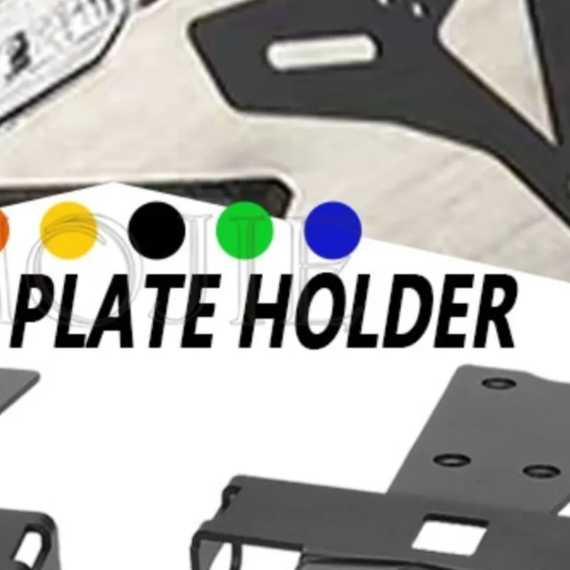

For Honda CB500F 2016-2024 CB500 Hornet 2024-2027 CB400F 2021 2022 2023 2024 2025 2026 Motorcycle License Plate Holder Bracket