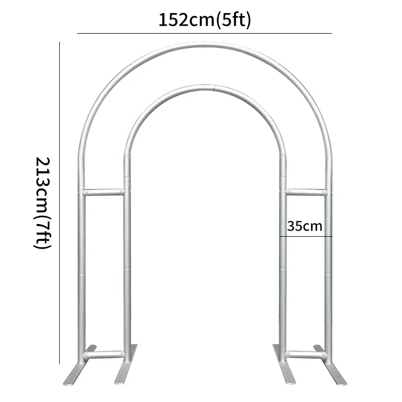 Open Arch Wall Shelf Backdrop Cover Custom Design Balloon Arch Brackets Party Decoration for Birthday Baby Shower Wedding