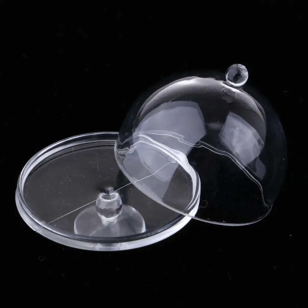 Bandeja de pastel acrílica en miniatura para casa de muñecas 1:12 con decoración de cocina # 2