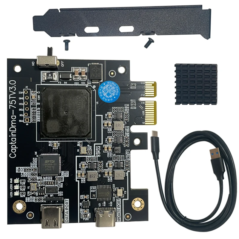 Cap DMA 75t Card/ FPGA DMA Board Cap 75T/ for Kmbox Makcu Video Blender High-Performance 75T DMA Card Direct Memory Access