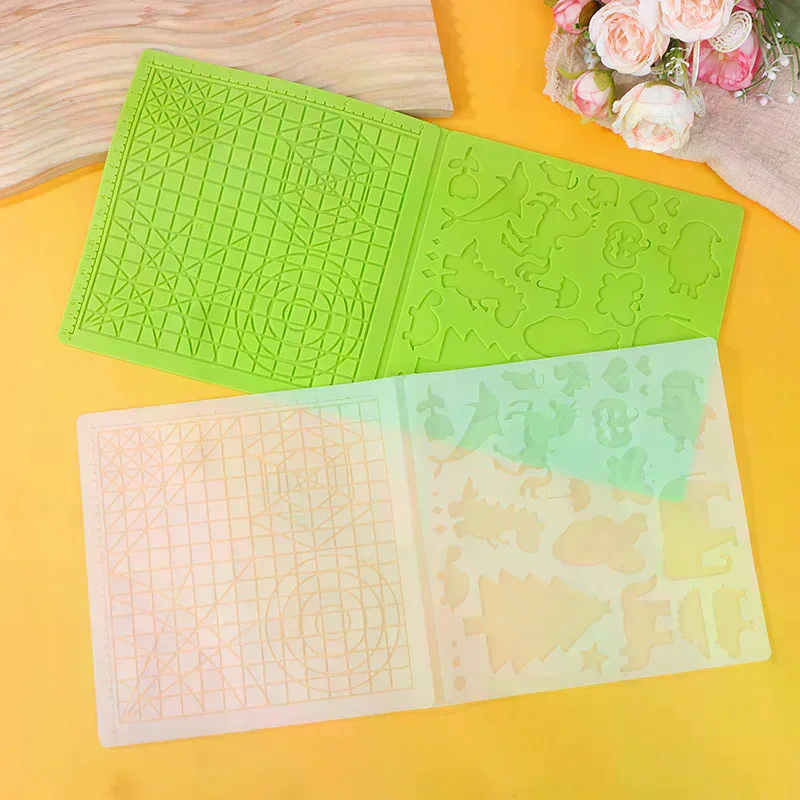 3D Printing Pen Silicone Mat DIY Creative Drawing Template Pad With Heat-proof Finger Sleeve Art Tools Christmas Gift For Kids