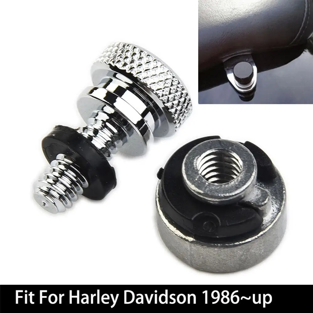 

Motorcycle Seat Cushion Screws For Harley For Sportster For Touring For Softail For Dyna For CVO 6mm Mounting Holes Fixing X8A1