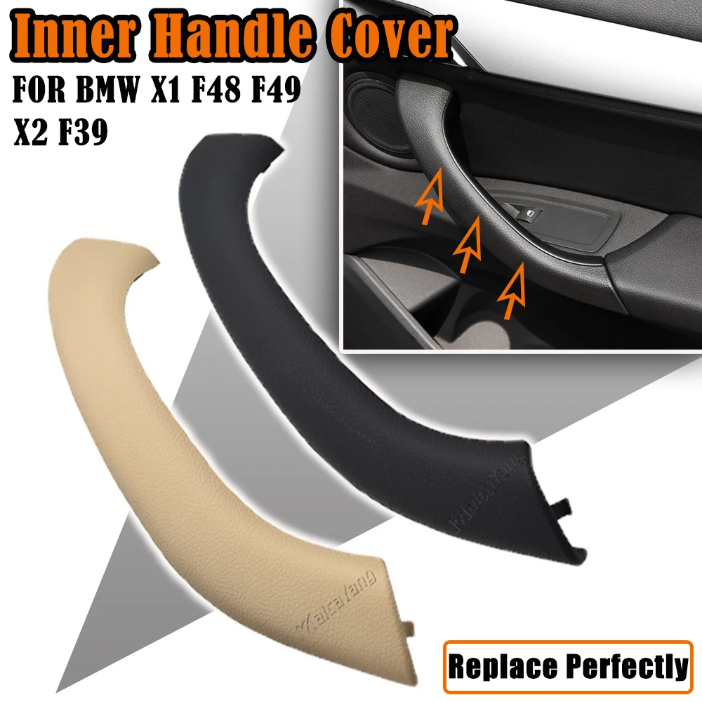 High Quality For BMW X1 X2 F48 F49 F39 2016-2020 Interior Door Handles Car Accessories Car Inner Door Handle