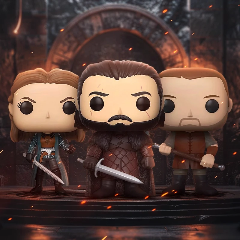 

Подлинное издание FUNKO POP Игра престолов: Песня льда и огня, украшение для рабочего стола, модель игрушки, Коллекционная модель