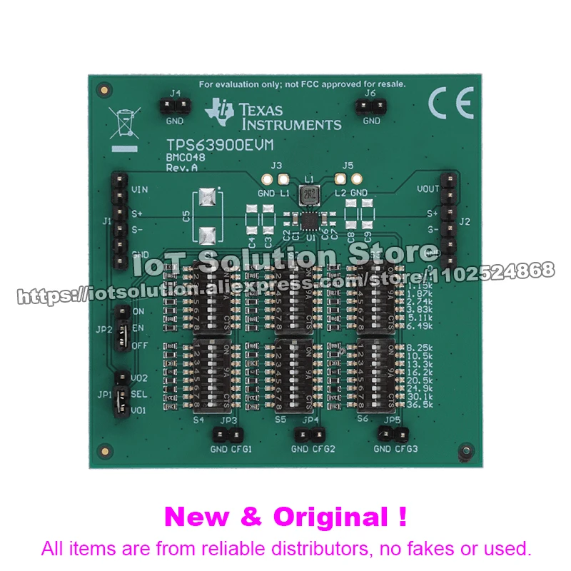 TPS63900EVM TPS63900 evaluation module for low Iq buck-boost converter