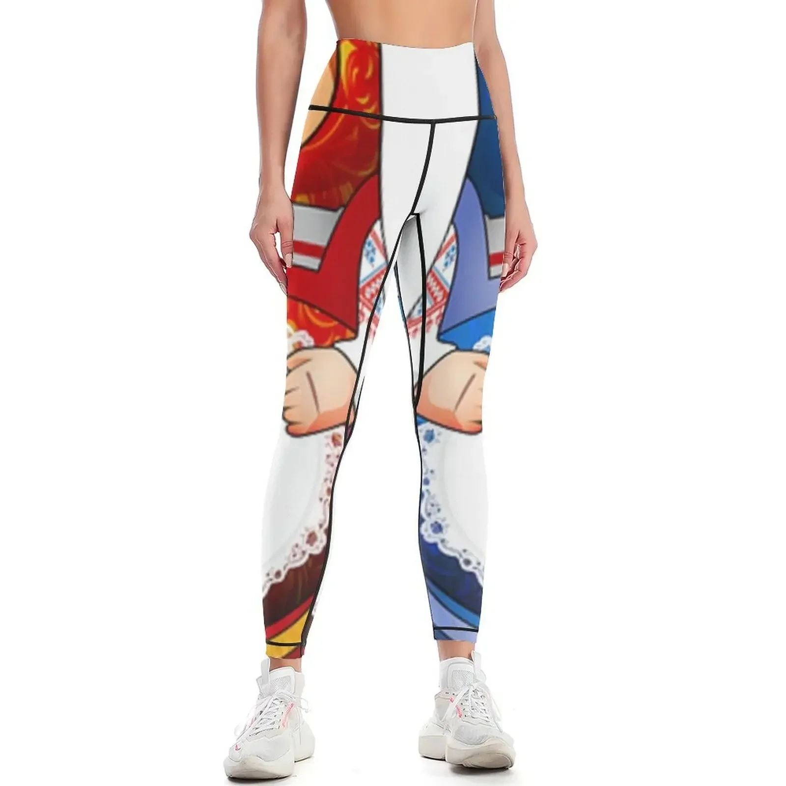 

matryoshka Leggings push up fitness sportswear gym gym top for girls Womens Leggings