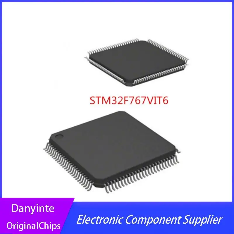 

2PCS/LOT NEW STM32F767VIT6 STM32F767 STM32F767V1T6 STM32F767 VIT6 TQFP100