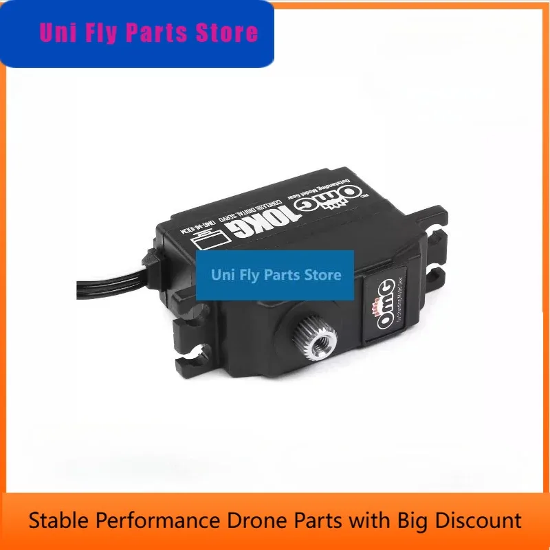 UniFly1pcs New OmG 10KG MI-10CM Servo Metal-toothed Digital Steering Gear RC Model Aircraft Glider