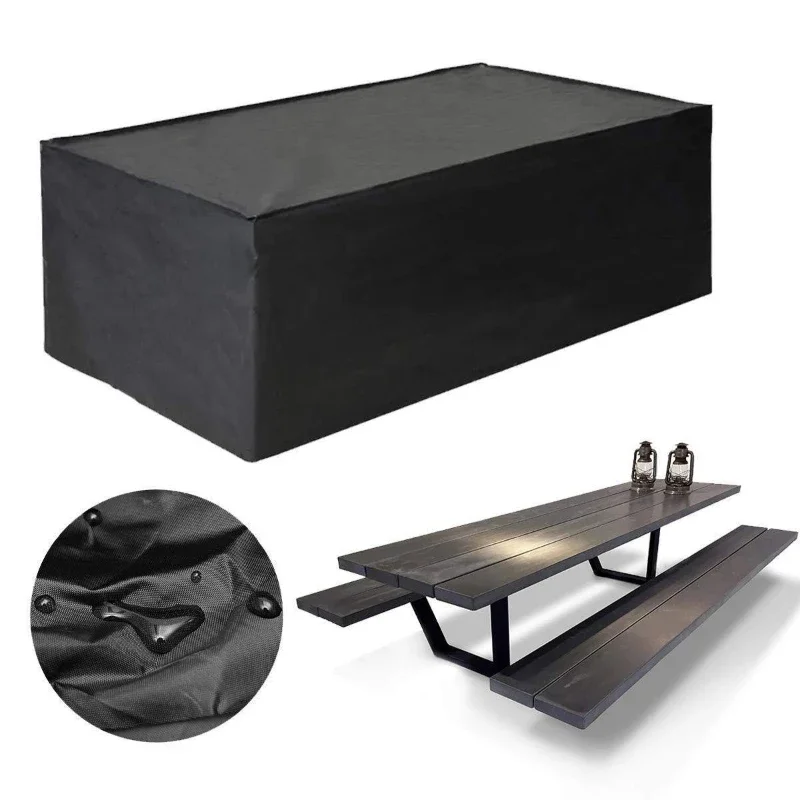 Garden Courtyard Various Furniture Sunscreen Cover New Outdoor Open-air Sofa Chair Dustproof and Waterproof Cloth Height 25-71cm