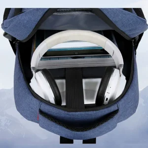 Einfacher und eleganter Nylon -Rucksack, Computer -Freizeitbeutel, große Kapazität 6 Hauptverkaufsschule Rucksack Kipling Promotion - №3