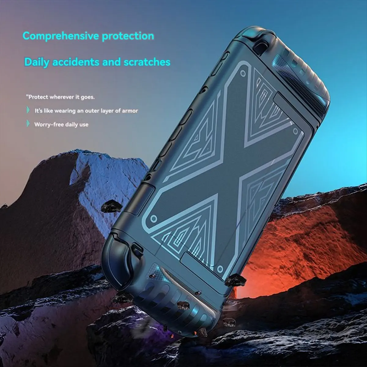 【ELEVATE LIFE】For 2 TPU Protective Case Grip Cover, Hard Sleeve Compatible with NS2 Accessories