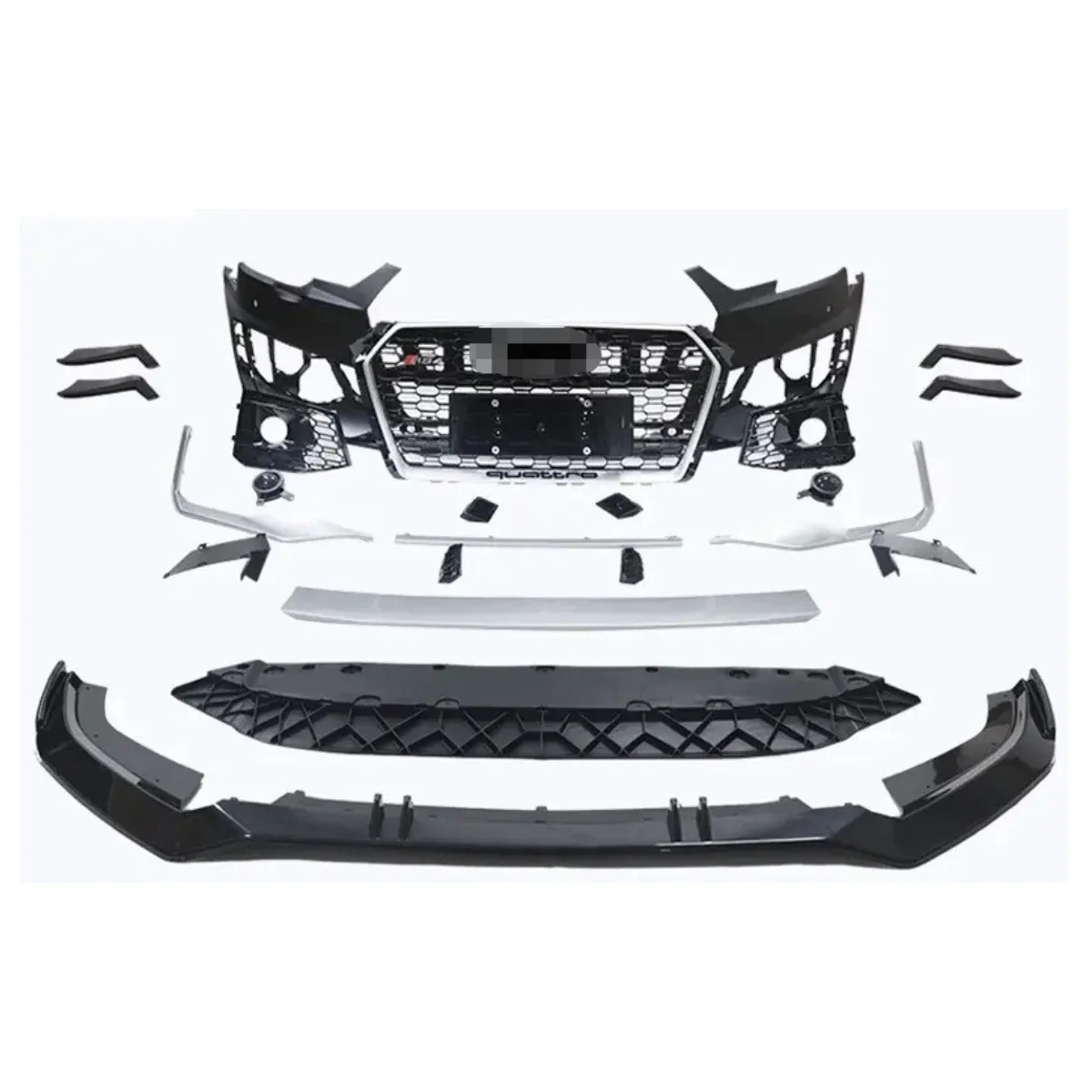 

High Quality Factory Hot Sale Rear Lip Front Bumper of 17-19 for Audi A4 Rs4 for Classic Auto Parts for Lower Spoiler