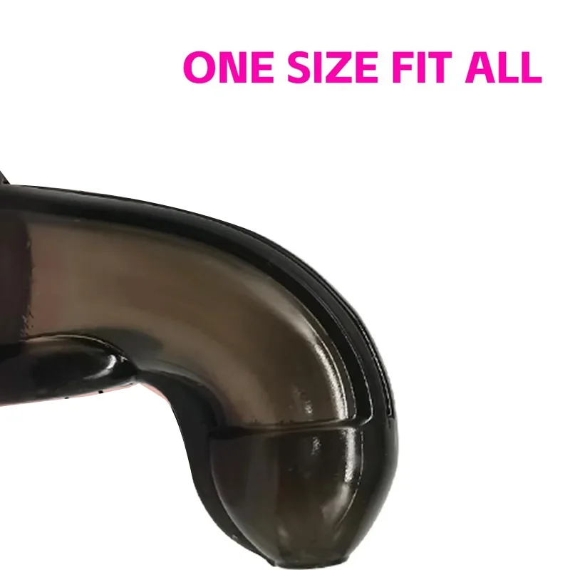 كيس الصفن القضيب توسيع الانتصاب قابلة لإعادة الاستخدام القضيب لمط الذكور العفة قفص حلقة مكافحة قبالة حلقة كم الجنس لعب للرجال 18 + #6