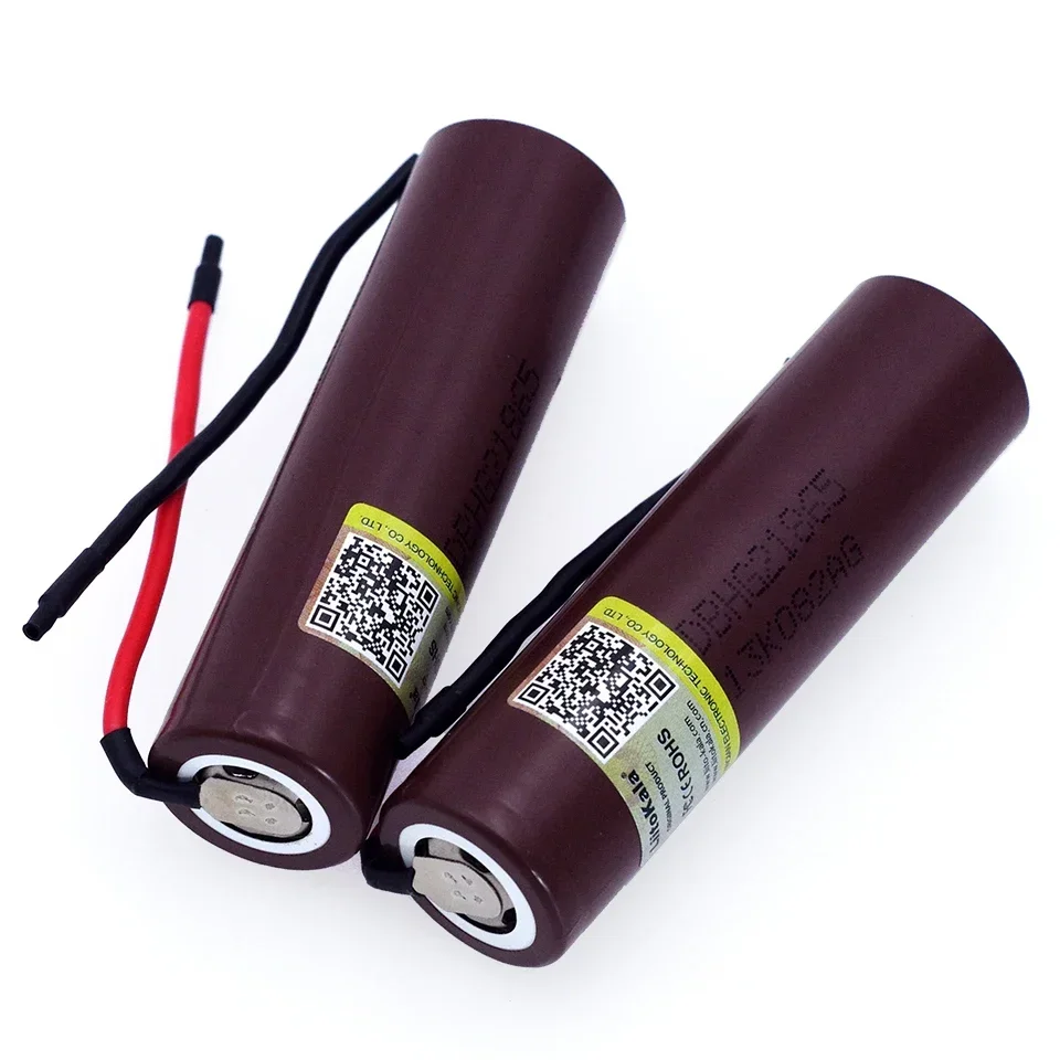 Liitokala nuevo HG2 DIY cable 18650 3000mAh cigarrillo electrónico batería recargable alta descarga 30A corriente gran potencia + DIY