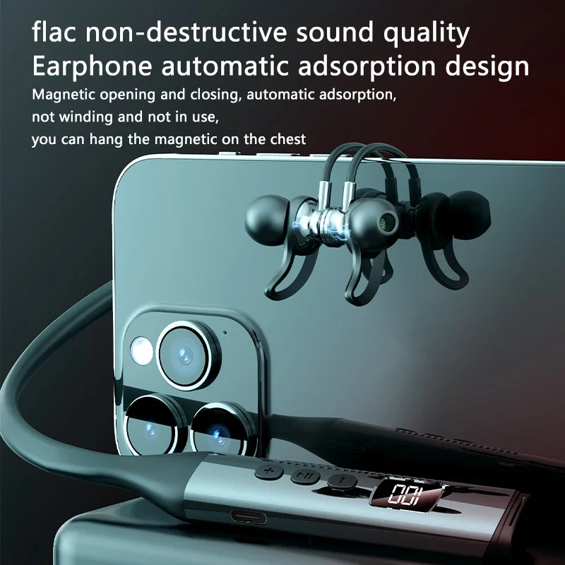 EARDECO 50 Hours Wireless Bluetooth Headset Wireless Headphones Bass Stereo Bluetooth Headphone Sport Auriculares Bluetooth