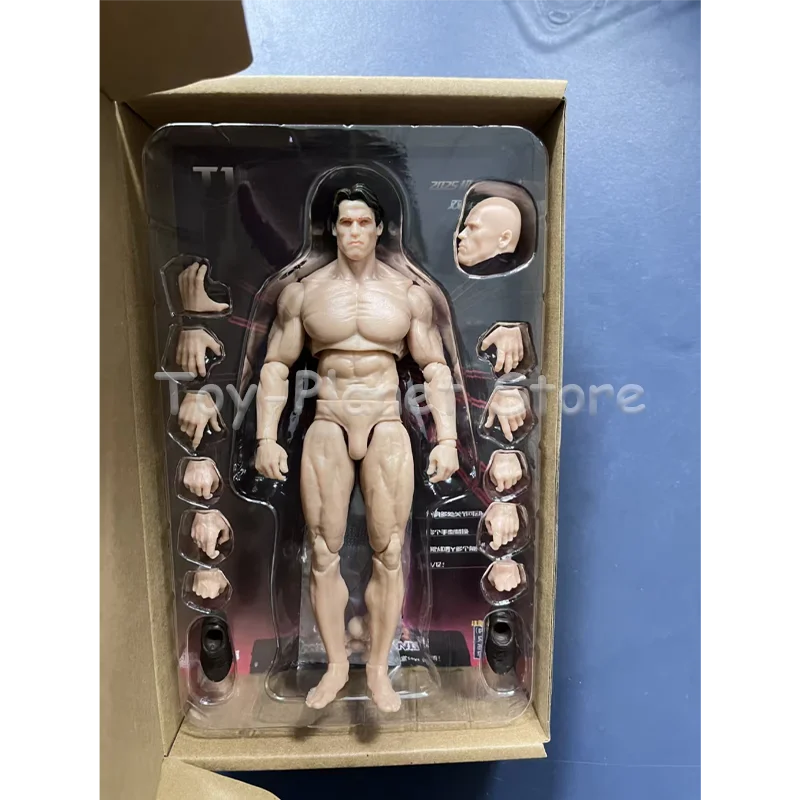 Figurines d'action musculaires masculines avec tête et mains de soldat, modèles flexibles, corps politiquement, jouets cadeaux de Noël, T800 T850, 7 pouces, nouveau
