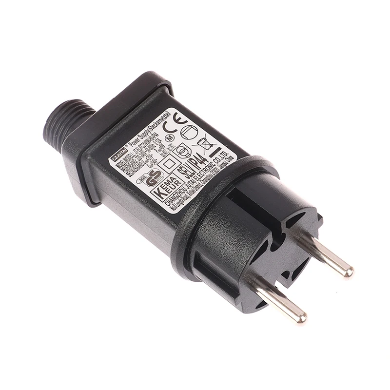 Lâmpada LED Driver EU Plug Switch Adapter, Fonte de Alimentação Europeia, IP44 Impermeável, Iluminação Europeia, 8 Funcional, SELV, AC 220V a 31V DC, 6W