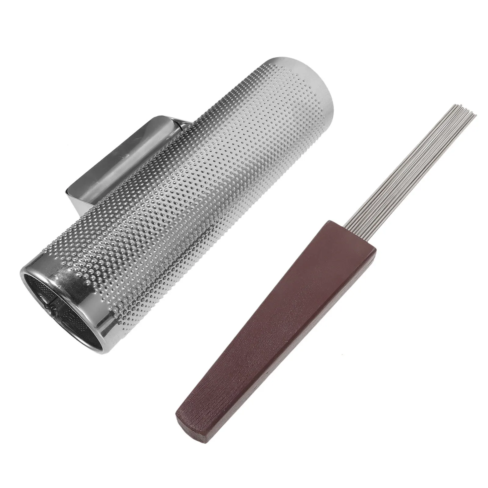 

1Set Guiro Percussion Instrument Metal Guiro Musical Educational Instrument Sturdy Material Scraper Kids