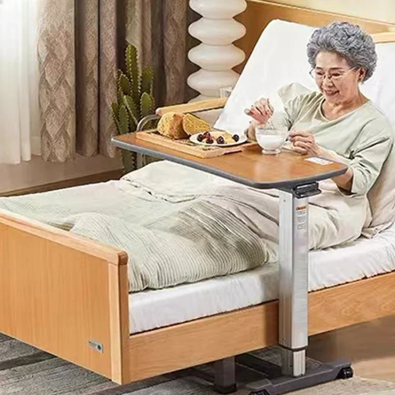 Nursing gas control lift bedside elderly person laptop desk lazy ward