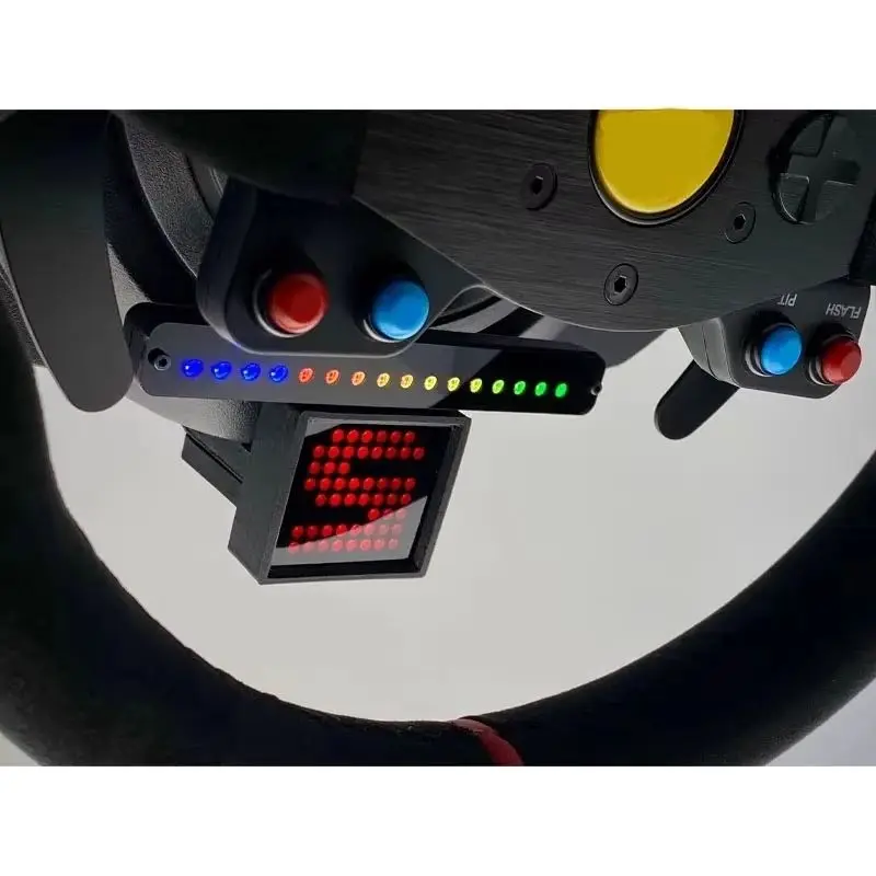 AAAAA Game Multifunctional Dashboard Display Instrument PC USB for Thrustmaster T300 for Logitech G29 G27/SIMAGIC FANATEC MOZA