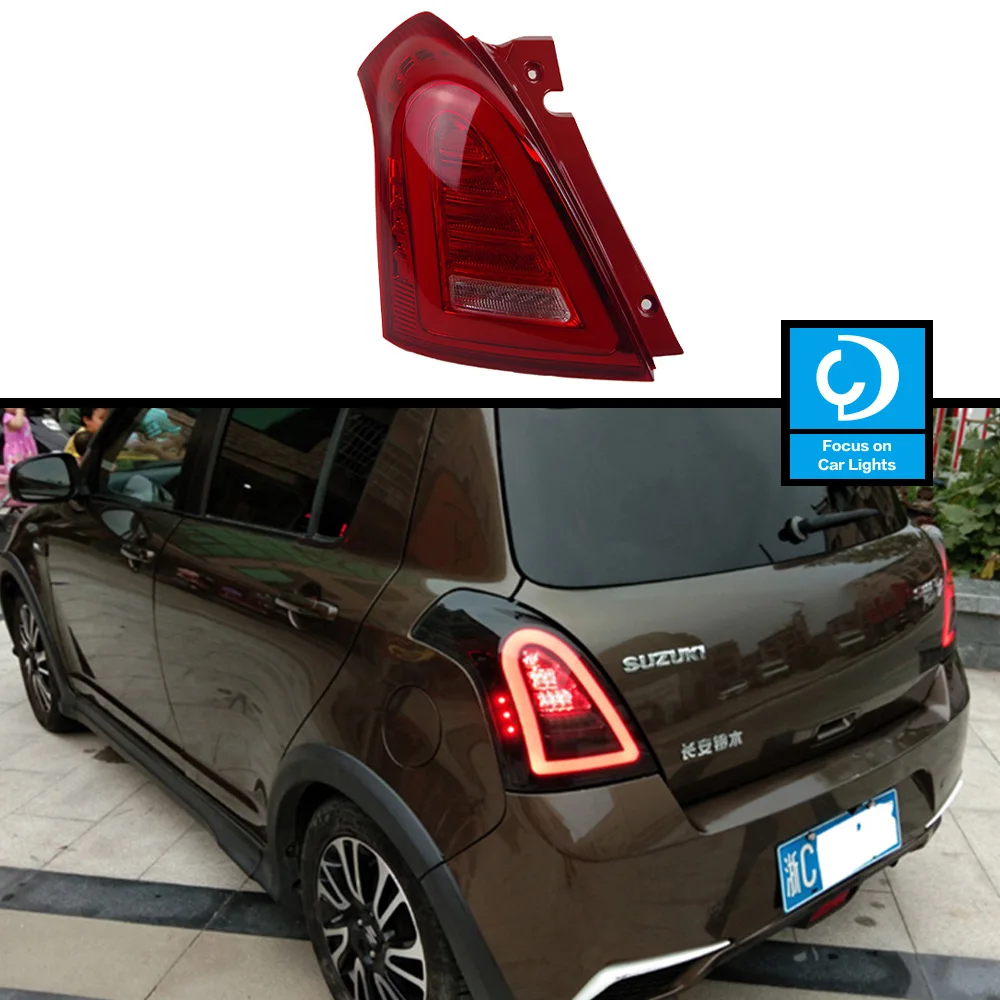 

Taillights Styling case for Suzuki Swift taillights 2005-2014 LED DRL Running Signal Brake Reversing Parking Lighthouse Facelift