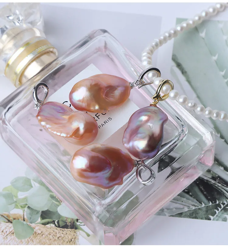 

south sea AAA++ akoya white S925 Sterling Silver Pearl Pendant Necklace Fashion Style 14-27mm Beads