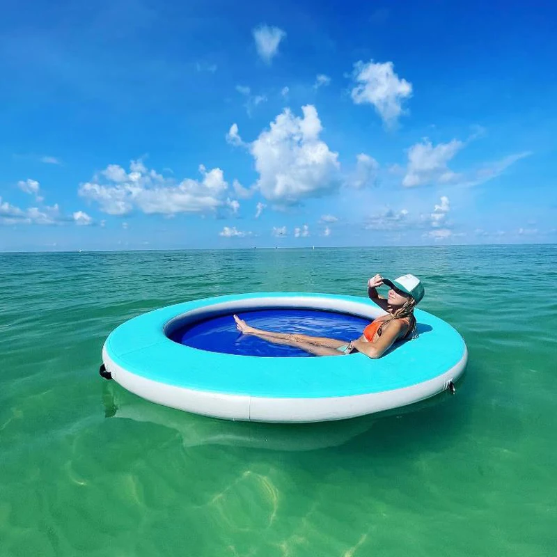 

Factory Supply Customized Portable Floating Outdoor Water Hammock for Adult