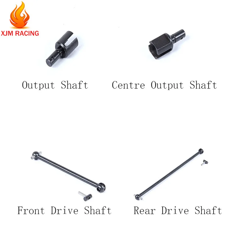 Metal Centre Output Shaft or Front or Rear Drive Shaft for 1/5 LOSI 5IVE-T Rofun Rovan LT KINGMOTOR X2 RC CAR RACING TOYS PARTS