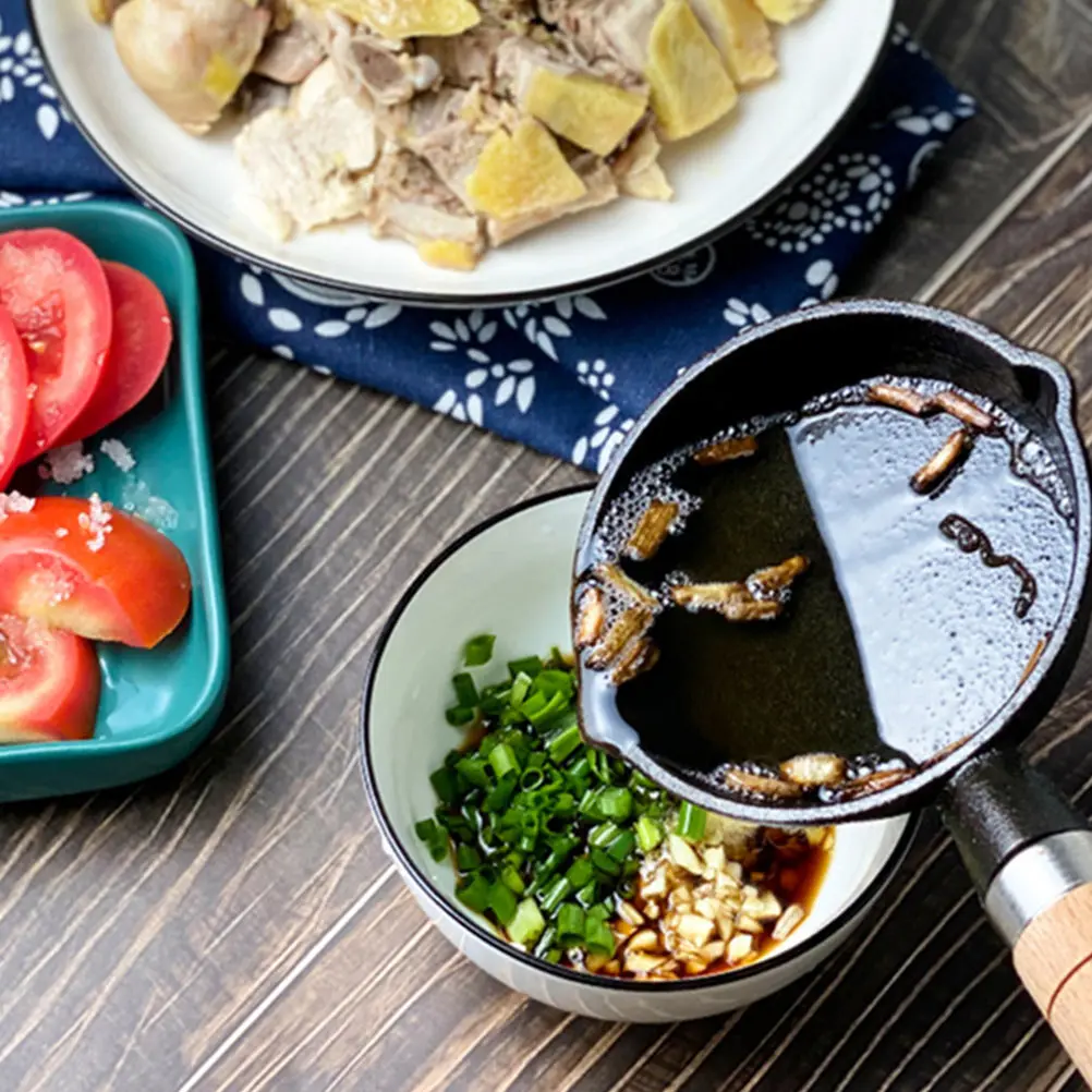 

Frying Kitchen Cooking Practical Pancake Pan Mini Omelette Pan Heat Resistant Non-Stick Surface Iron Home Mini Household Cooking