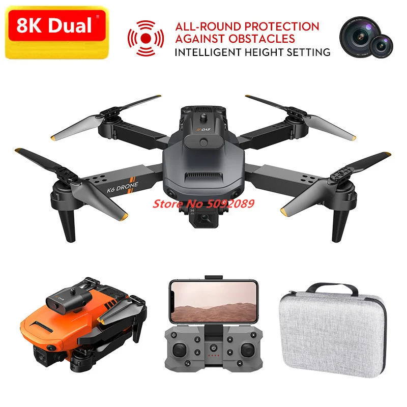 

Infrared 4 Sides Obstacle Avoidance MINI Folding Quadcopter 8K Dual Camera Air Pressure Altitude Hold Foldable Drone Boy Toys