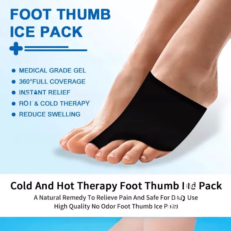 Gel Cold Compress Hot Compress Foot Cover, Cold and Hot Compress Sports Bag, Ankle Joint Ligament Sprain Ankle Recovery Ice Pack