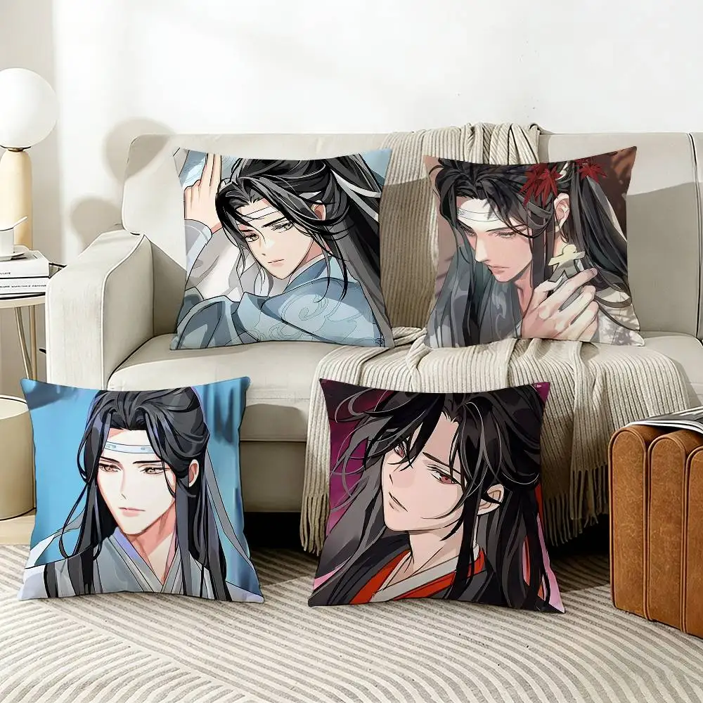 

The Founder of Diabolism Mo Dao Zu Shi Pillow Cover Sofa Cushion Cover Home Room Decoration Children Gift
