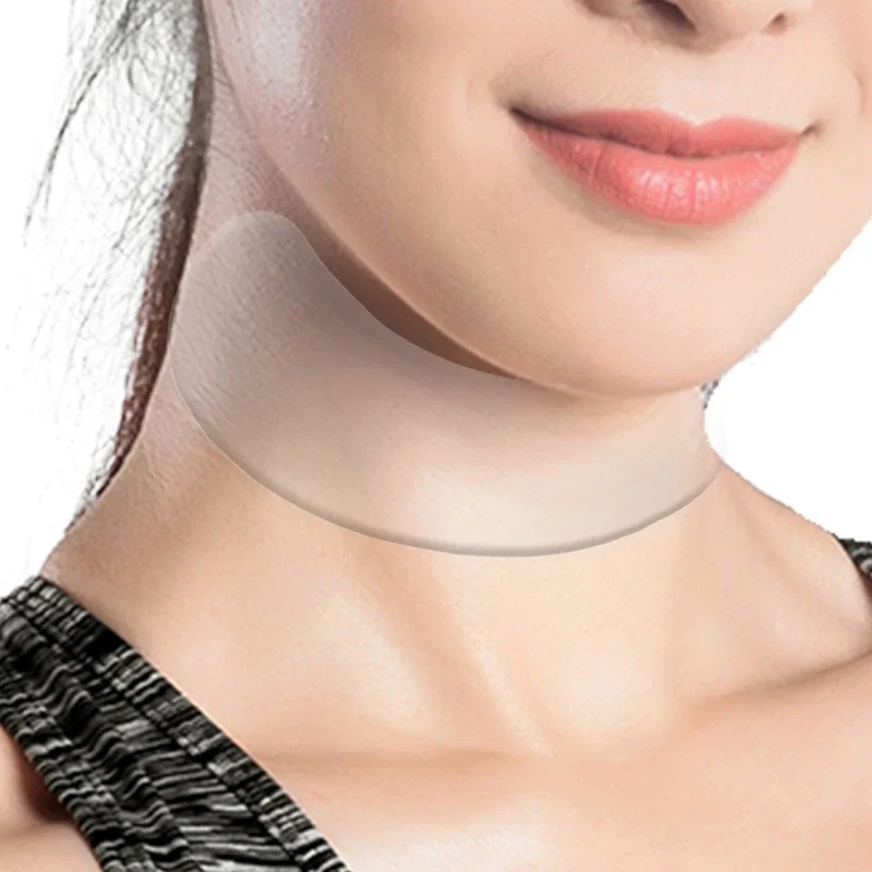 ใหม่ Anti-Wrinkle Chest Pads Reusable Chest Lift Patch Self-กาวคอ Pad ซิลิโคน Anti-Aging ริ้วรอย Remover Pad
