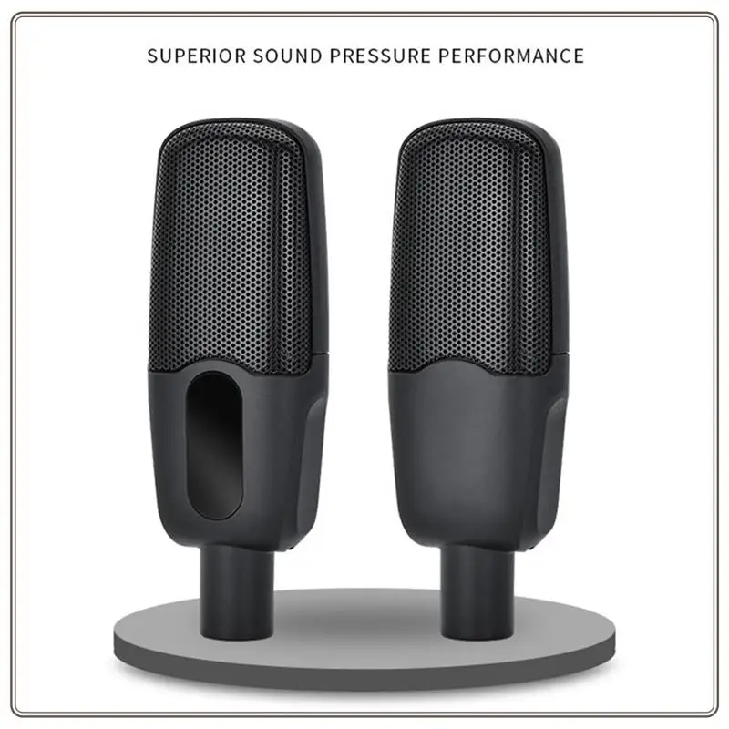 ميكروفون احترافي موثوق به ZX85 لتسجيل الاستوديو الصوتي وميكروفون ألعاب الكاريوكي ASMR مع دعامة ناتئ