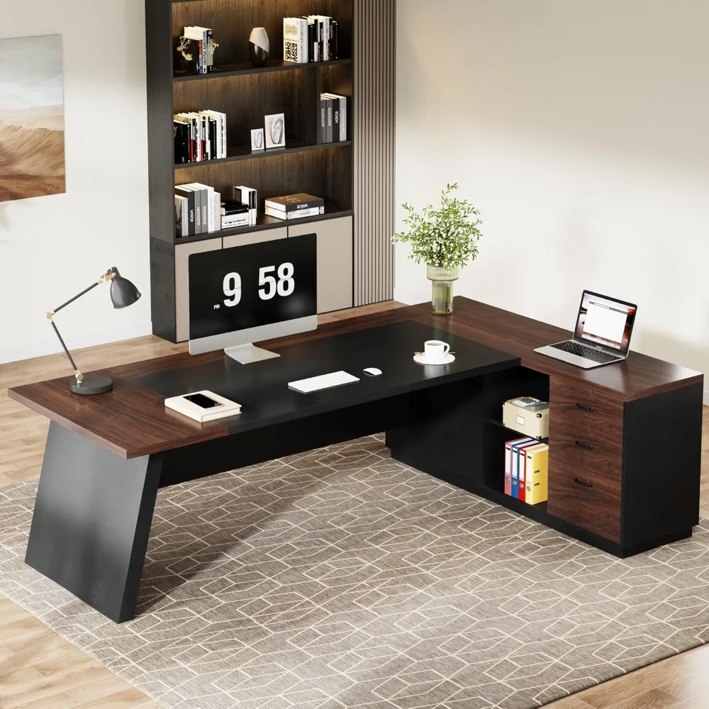 L-Shaped Desk 78