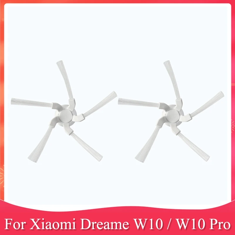 Aksesoris pengganti sikat samping untuk Dreame W10 / W10 Pro suku cadang Robot penyedot debu
