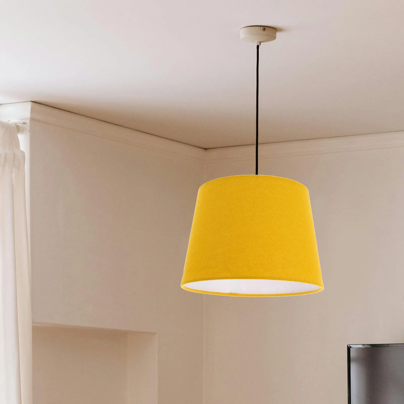 Cloth Lampshade Replacement Light Cover Decorative Lamp Shade for Table Floor Desk Lamps Compatible with E27 E14
