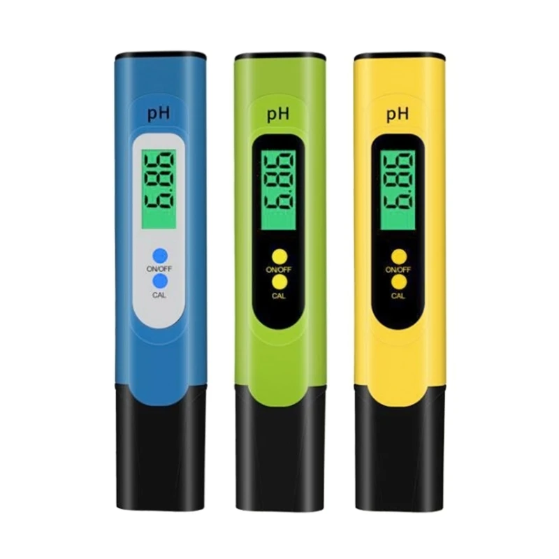 

PH Meter,Digital PH Tester 0.01 Resolution High Accuracy Backlits Display PH Meter For Household Drinking Water 0-14PH Dropship