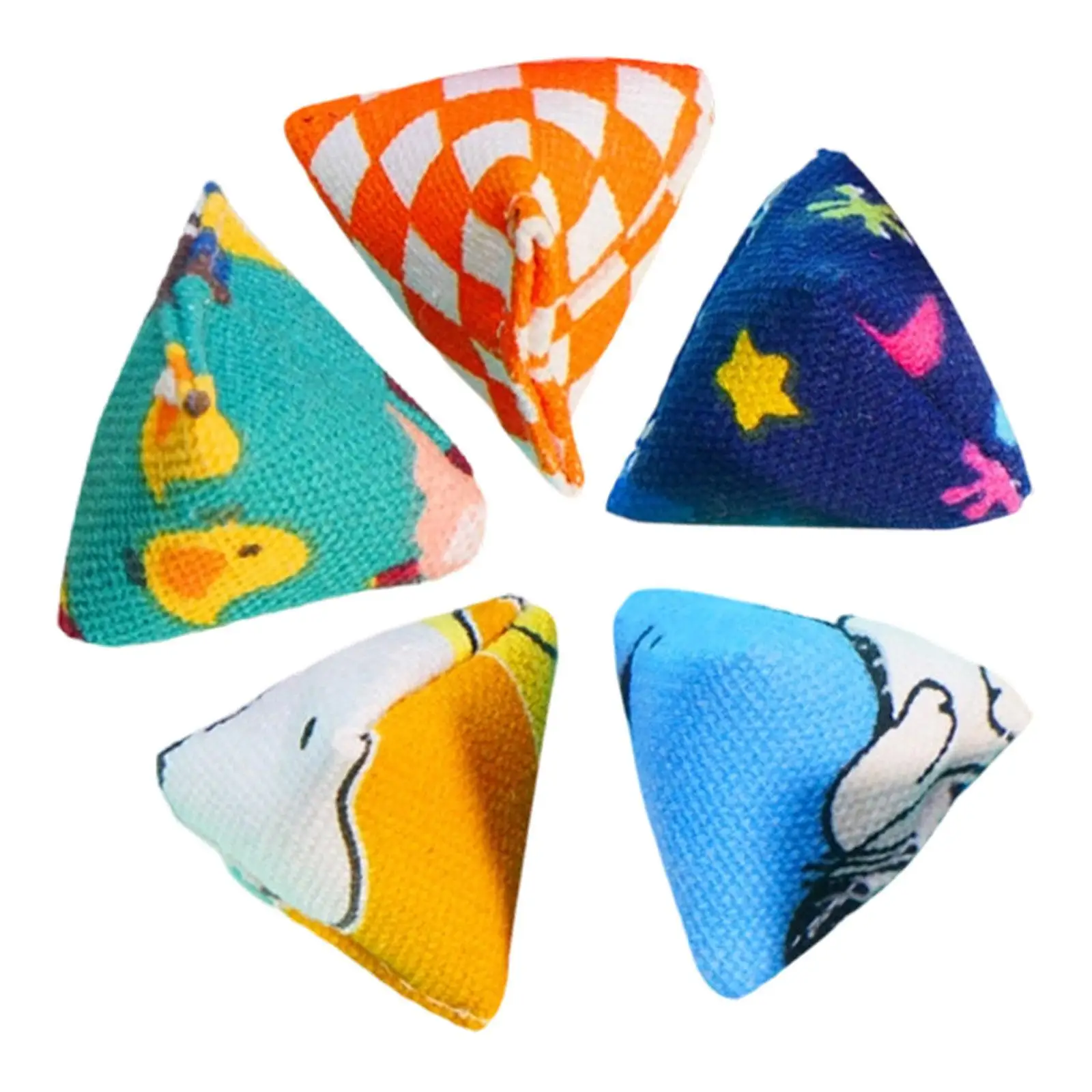 Mini Bean Bags Game Kids Sensory Training Educational Toy Set for School Outdoor Activity Group Play